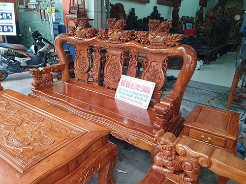 ban ghe minh quoc nghe go huong da do go minh sang