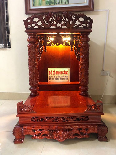 ban than tai go huong do go minh sang