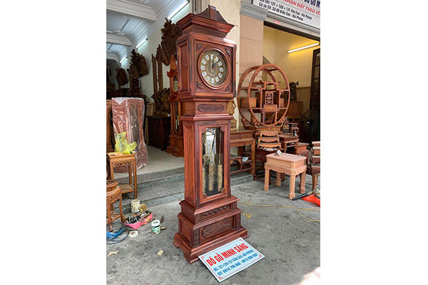 Đông hồ hộp gỗ Cẩm Lai Việt