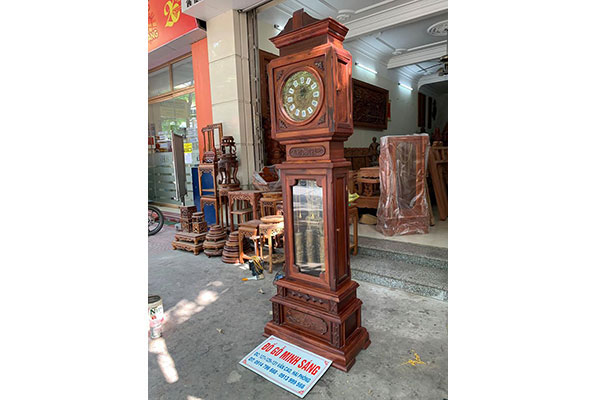Đông hồ hộp gỗ Cẩm Lai Việt